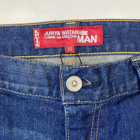 Junya Watanabe x Levi's 513 Patchwork Jeans Men's Size 32x32 / Medium - Picture 3 of 11
